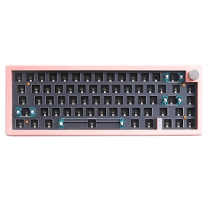 New One:BOYI GMK67 Pink Keyboard Kit with Knob New One:BOYI GMK67 Pink Keyboard Kit with Knob