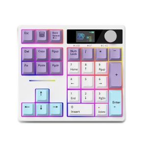New One:BOYI TD31Pro Creamy-Purple Mechanical Numpad New One:BOYI TD31Pro Creamy-Purple Mechanical Numpad