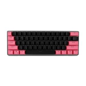 Black&Pink 61-Key PBT OEM Keycaps