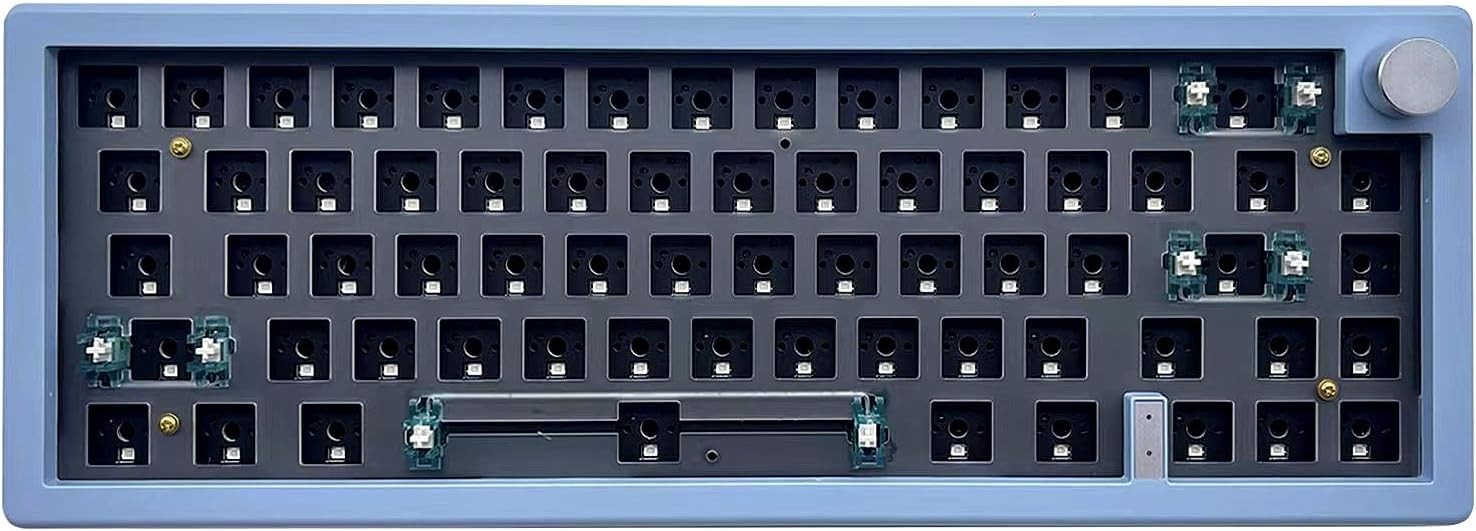 Blue+Knob GMK67-65% Keyboard Kit